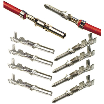 40 Pair) Molex 18-24 AWG Gauge Pins 0.062" Male and Female Pins Connector, Crimp style pin, 1561-(P9...