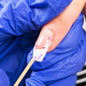 Maitys 200 Pieces Orange Sticks for Nails 4.53 Inch Wooden Cuticle Pusher Remover Double Sided Multi Functional Wood Manicure Pedicure Tool for Home and Salon