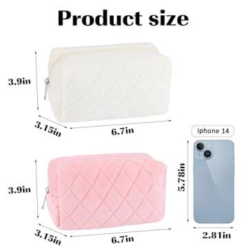 Stylish ZLFSRQ Makeup Bag Set for Travel and Organizing