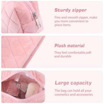 Stylish ZLFSRQ Makeup Bag Set for Travel and Organizing