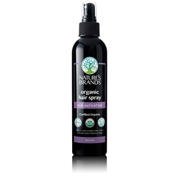 Nature's Brands Organic Hair Spray – Chemical-Free Styling Solution