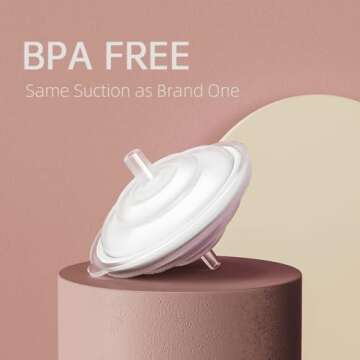 PUMPMOM-US Replacement Duckbill Valves and Backflow Protector for Spectra, Compatible Pump Parts for Spectra S1 S2 9 Plus and SG (Not Original Spectra S2 Accessories)