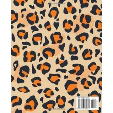 Leopard Print Notebook 8x10 – Stylish & Functional Writing Companion