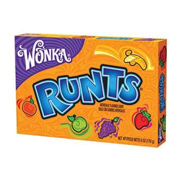Runts Theater Box Candy, 5 Ounce - Fruity Fun for Movie Night