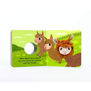 Engage Babies with the Baby Llama Finger Puppet Book