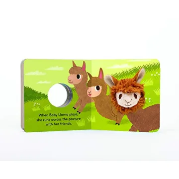 Engage Babies with the Baby Llama Finger Puppet Book