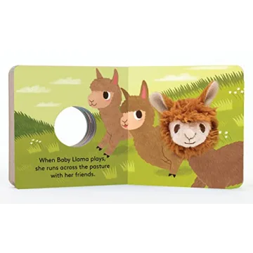 Engage Babies with the Baby Llama Finger Puppet Book