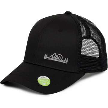 Men's Eco-Friendly Snapback Trucker Hat - Stylish & Sustainable Baseball Cap