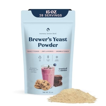Brewer's Yeast Powder for Lactation Support and Energy
