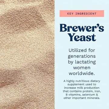 Brewer's Yeast Powder for Lactation Support and Energy