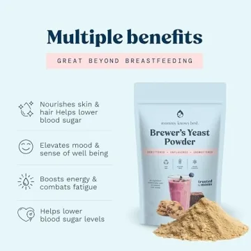 Brewer's Yeast Powder for Lactation Support and Energy