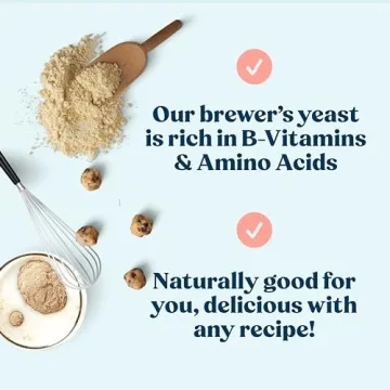 Brewer's Yeast Powder for Lactation Support and Energy