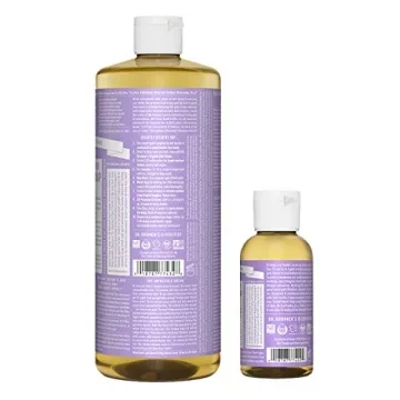 Dr. Bronner's Pure-Castile Liquid Soap Lavender Bundle 32 oz