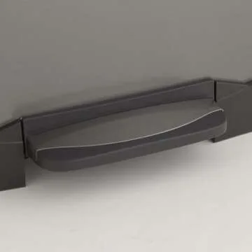 Stylish 50L Trash Can with Manual Compactor Mechanism