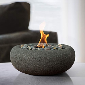 Terra Flame Tabletop Fire Bowls Zen - Elegant Indoor Outdoor Fireplace