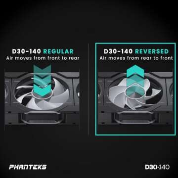 Phanteks D30-140 DRGB PWM Fans - Superior Cooling & Style