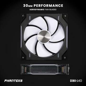 Phanteks D30-140 DRGB PWM Fans - Superior Cooling & Style