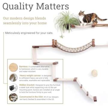 Cat Bridge - Play and Lounge Toy for Your Cat