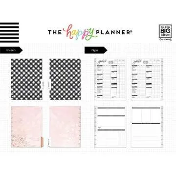 me & my BIG ideas Home Extension Pack - The Happy Planner Scrapbooking Supplies - Organizer for Household Duties - Plan Your Budget & Chores, Make Grocery Lists & Meal Plans - Classic Size