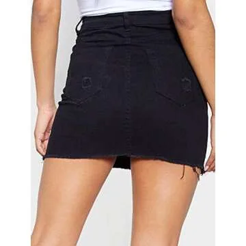 Stylish Deslimale Jean Skirt: Perfect for Casual Looks