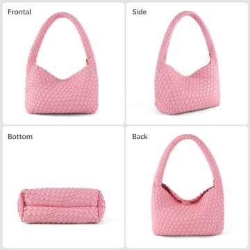 LIKEBAG Woven Handbag for Women Vegan Leather Shoulder Bag - Stylish & Practical