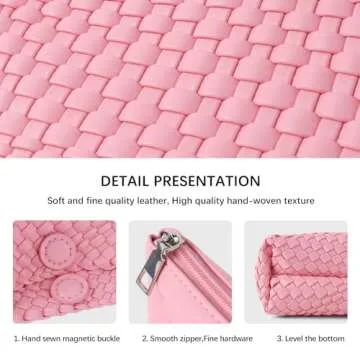 LIKEBAG Woven Handbag Vegan Leather Tote for Women