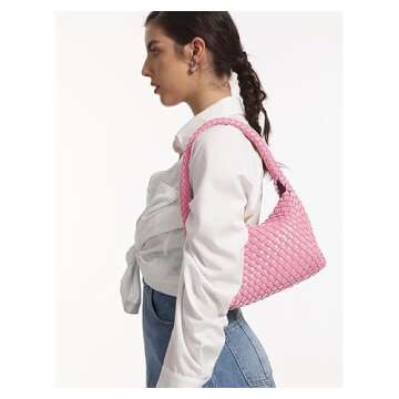 LIKEBAG Woven Handbag Vegan Leather Tote for Women