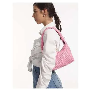 LIKEBAG Woven Handbag Vegan Leather Tote for Women