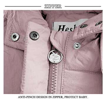 Srkrando Baby Toddler Snowsuit Boys Girls Winter Kids Snow Bib Pant Jacket Suit Coat