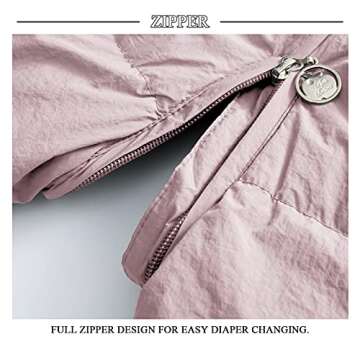 Srkrando Baby Toddler Snowsuit Boys Girls Winter Kids Snow Bib Pant Jacket Suit Coat