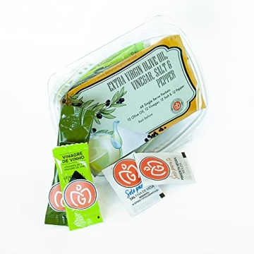 48 Gourmet Olive Oil, Vinegar, Salt & Pepper Packets Online