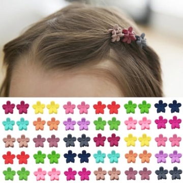 60pcs Baby Girl Mini Hair Claw Clips for Toddlers