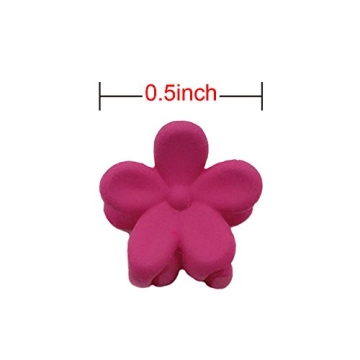 60pcs Baby Girl Mini Hair Claw Clips for Toddlers