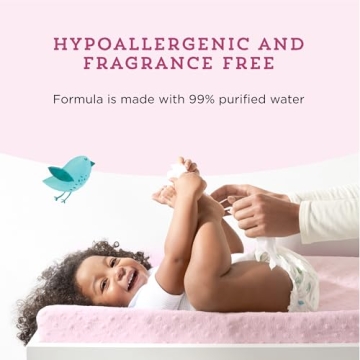 Mama Bear 99% Water Baby Wipes, Hypoallergenic, 432 Count