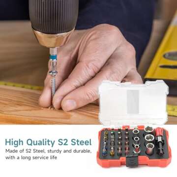 YOSIGHT 28Pcs Screwdriver Bits Set for All Your Needs