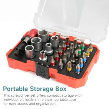 YOSIGHT 28Pcs Screwdriver Bits Set for All Your Needs
