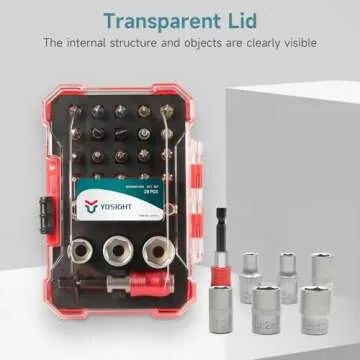 YOSIGHT 28Pcs Screwdriver Bits Set for All Your Needs