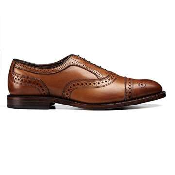Allen Edmonds Men's Strand Cap Toe with Perfing,Walnut,10 D US