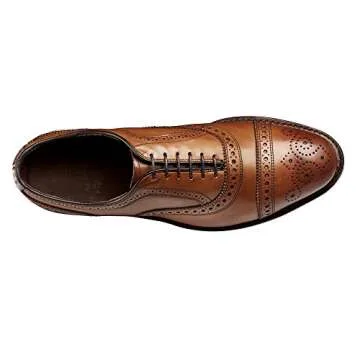 Allen Edmonds Men's Strand Cap Toe with Perfing,Walnut,10 D US