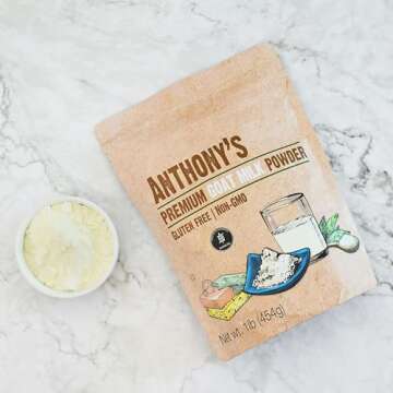 Premium Goat Milk Powder - Gluten Free & Non-GMO