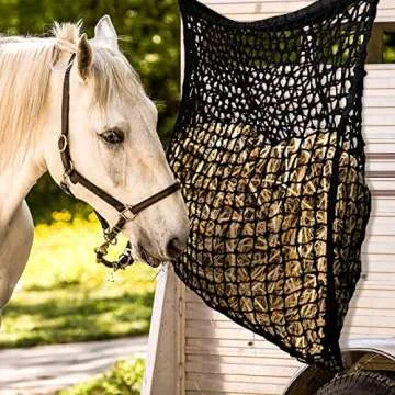 Fabbay Slow Feed Hay Feeder Bags for Horses & Goats