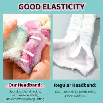 LEOBRO Spa Headband and Scrunchies Set for Women