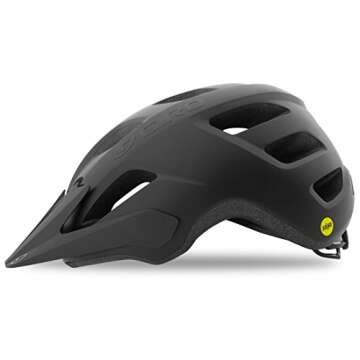Giro Fixture MIPS Adult Mountain Cycling Helmet - Matte Black (Limited), Universal Adult (54-61 cm)