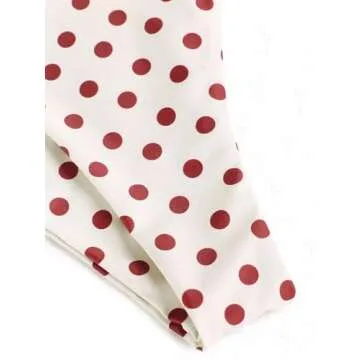 Seamoly Vintage Polka Dots Bikini Set for Beach Fun