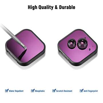 NEEWER ND Filter Set Compatible with GoPro Hero 12 11 10 9 Black, 6 Pack (CPL/ND8/ND16/ND32/ND64/ND1000) Action Camera Accessory Neutral Density Polarizer Lens Filter Kit