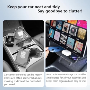 Under Screen Storage Organizer for Tesla Model 3/Y