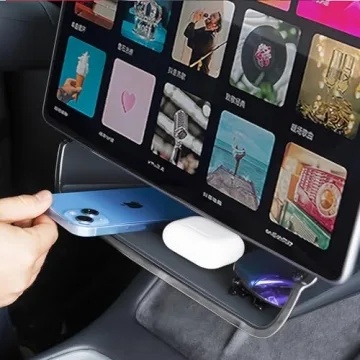 Under Screen Storage Organizer for Tesla Model 3/Y