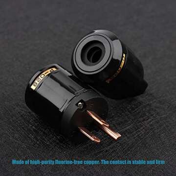 BESCOOS 14 AWG Professional NEMA5-15P to SACFCA Cable