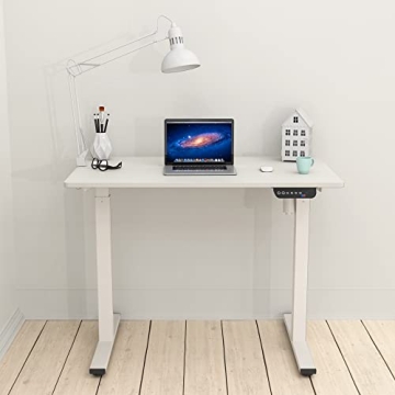 SHW Electric Height Adjustable Desk with Memory Preset