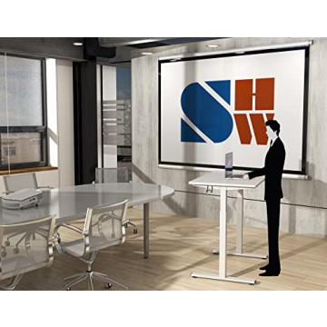 SHW Electric Height Adjustable Desk with Memory Preset